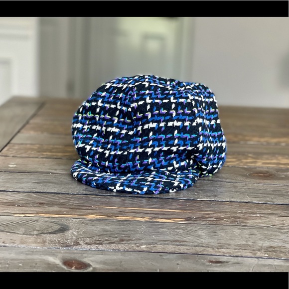 Anna Sui Neo Plaid Hat nwot S - Picture 5 of 8